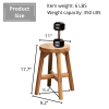 Round Wooden Stool Beefurni Logo