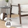 Mid-Century Modern Velvet Chair,Leisure Chair with Solid Wood and Thick Seat Cushion for Living Room,Bedroom,Studio,White