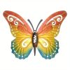 1pc/3pc, Vintage Iron Butterfly, Home Garden Themed Welcome Sign, Front Door Hanging Decor, Celebration Decor