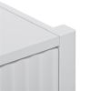 U-Style Storage Cabinet Sideboard Wooden Cabinet with Metal Handles for Hallway, Entryway, Living Room